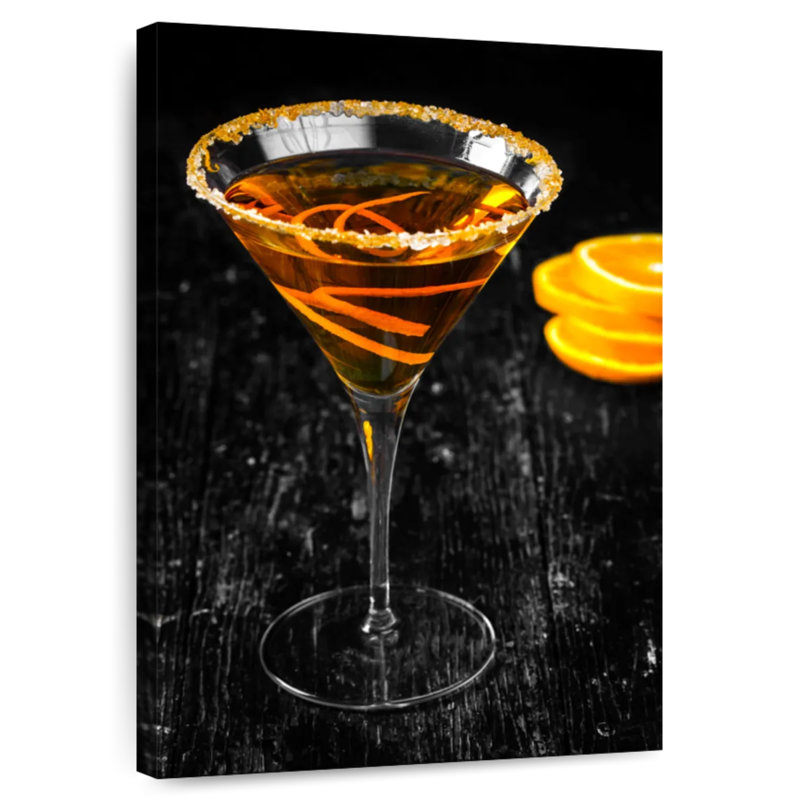 Yarlin Citrus Martini Cocktail, 30" H x 20" W