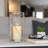 Modern Decorative Candle Holder with Glass Insert - Metal Accent Piece for Dining Table, Living Room, Patio or Entryway decor-6566748-131801774