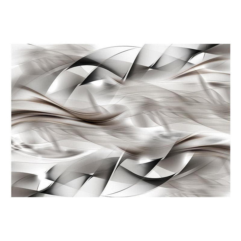 Murale Peel & Stick Glam - tresse abstraite, L 96 po x l 135 po