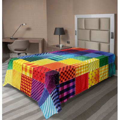 Ambesonne Print Top Flat Sheet