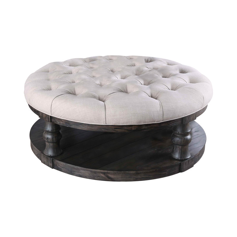 Table basse Scaggs, Gris antique