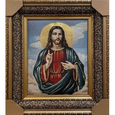 Tapisserie encadrée Jésus