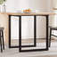 Glenva Dining Table Legs O-Frame Steel-868648234