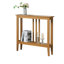 Table d'entrée Aubreyana - Console étroite - Console avec rangement - Décoration de couloir - Tables console en bois pour l'entrée - Table d'appoint console étroite-108203680