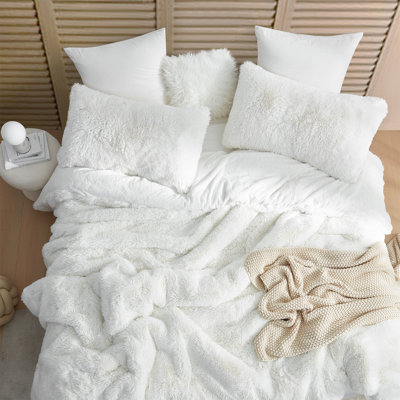 Byourbed Don't Blame Us White Coma Inducer Oversized Comforter Set ...