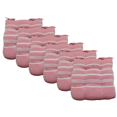 Coussin de coussin de chaise Fouta