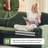 Upholstered Velvet U-Shaped Sectional Sleeper Couch Pull Out Sofa Sofa Bed