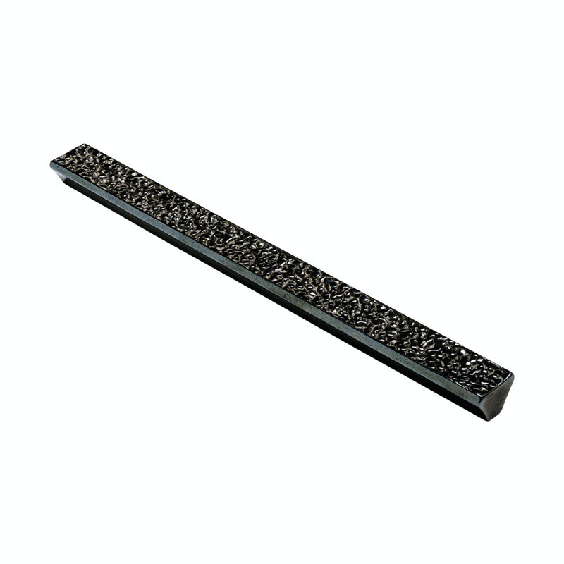 Trousdale Bronze 10.5 Center to Center Bar Pull, White Bronze Dark