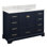 Quen 48" Freestanding Single Basin Vanity Set with Cabinet, Vanity Top