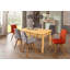 Netter Pine Solid Wood Dining Table-990993973
