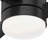 44" Gilmour 3 - Blade Outdoor Flush Mount Ceiling Fan with Remote Control and Light Kit Included-88089010