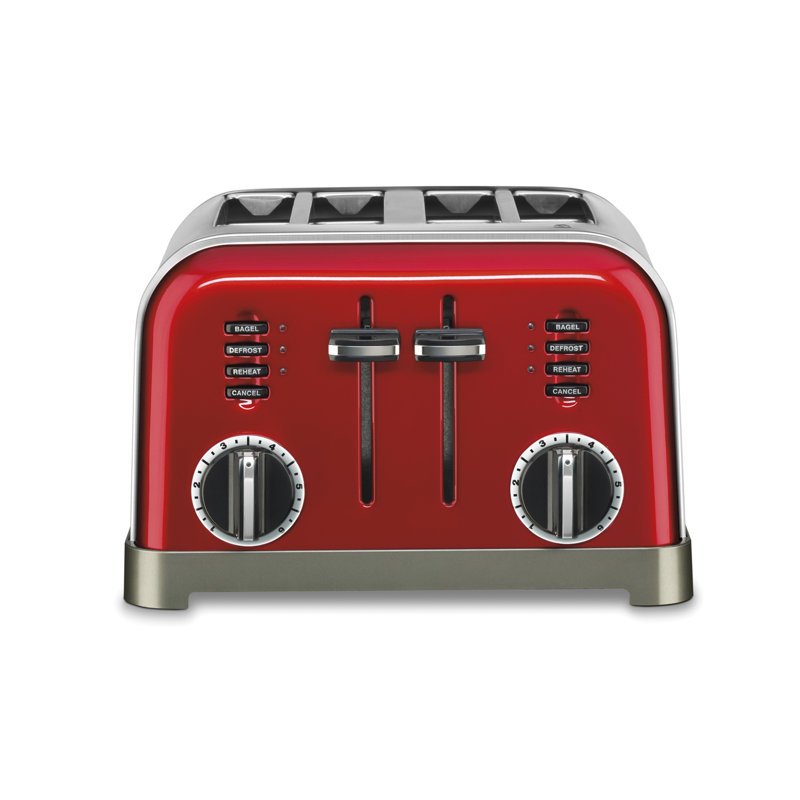 Cuisinart 4 Slice Toaster, Red