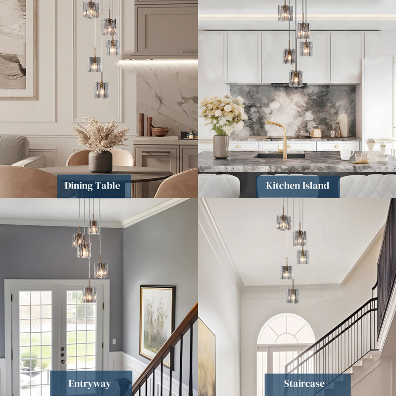 Quitman 5 - Light Cluster Pendant Light