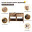 Base de meuble-lavabo mural 32 "avec armoire à double porte et tiroir-134097163