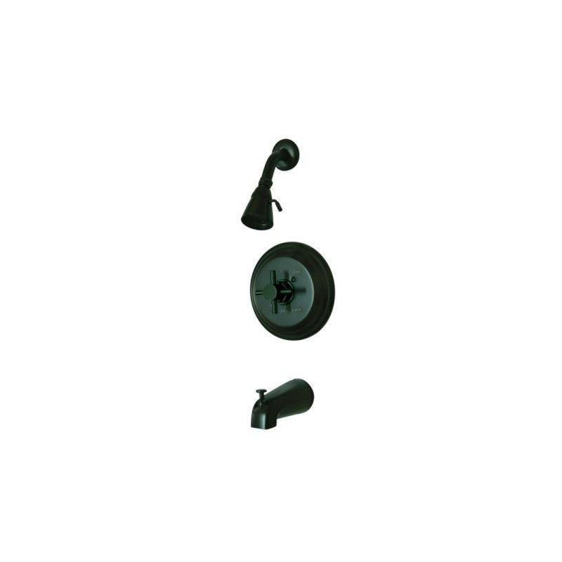 Thermostatic Tub and Shower Faucet Trim, Oil Rubbed Bronze