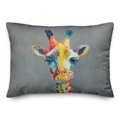 Housse et insert de coussin rectangulaire pour l'extérieur Giraffe