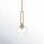 Luminaire suspendu sphère 1 lumière Hermina-1237510152
