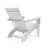 Aulika Outdoor HDPE Modern Adirondack Chairs-1989382371