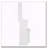 29.2" Small Space Vanity Table with LED Mirror, Power Station, Hair Dryer Bracket and Stool-1828783522