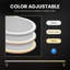 Led Full Body Mirror Arched Wall Mounted Free Standing Leaning-713169188