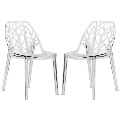 Clear Side Chair - Set of 2