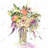 Romantic bouquet - 32"x32" art on canvas