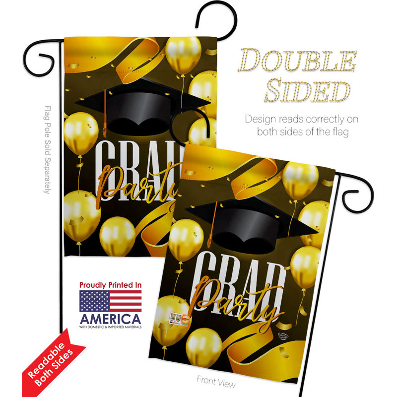 Double Sided Polyester Graduation, 18.5" H x 13" W