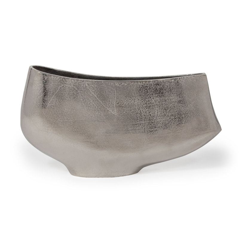 Vase de table en aluminium 10 po