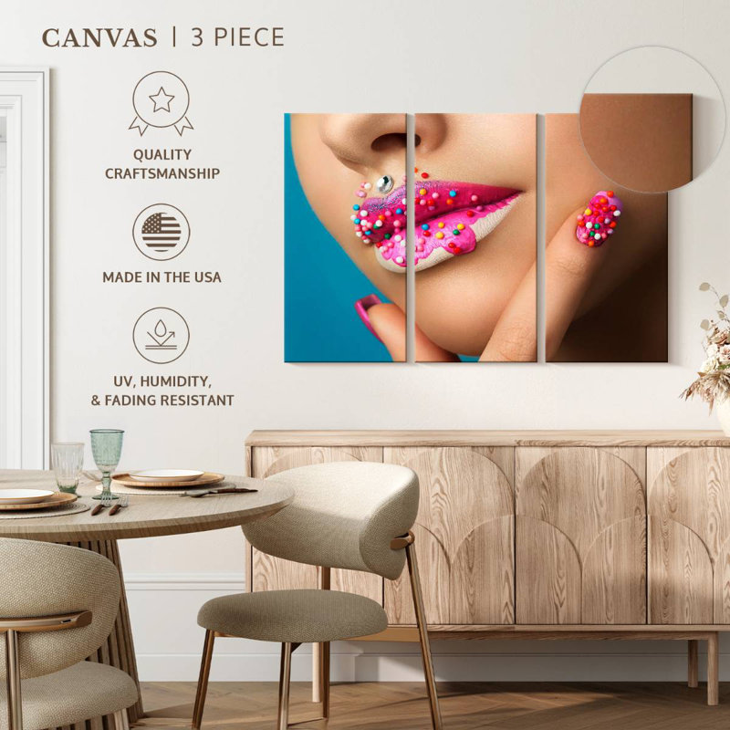Shuttleworth Sweet As Cupcake Nails, 28" H x 45" W