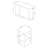Ledesma White Marble 4-Piece Dining Set