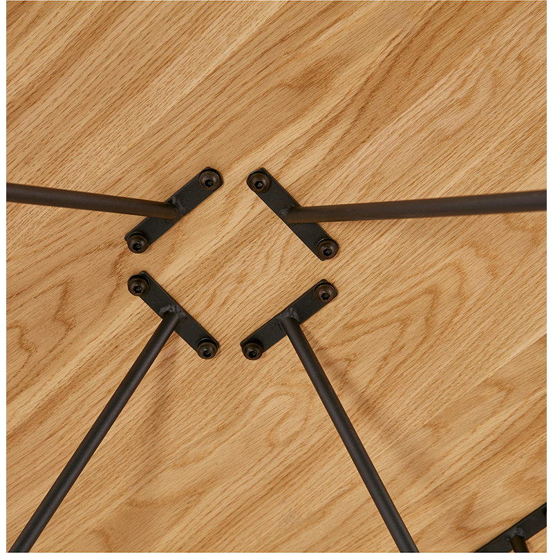 Zaylee Four Leg Coffee Table, Beige