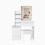 Bureau de coiffeuse moderne avec 4 tiroirs-349666295