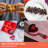 Large Silicone Heart Ice Cube Tray - Big Heart Shaped Ice Cube Trays That Freeze Heart Shape Ice Cubes For Valentine's Day Drinks. Also Use The Heart Ice Mould For Desserts And Ice Cream.