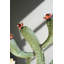 Ensemble de 2 sculptures en métal de cactus en fer recyclé H 26 po Kalalou