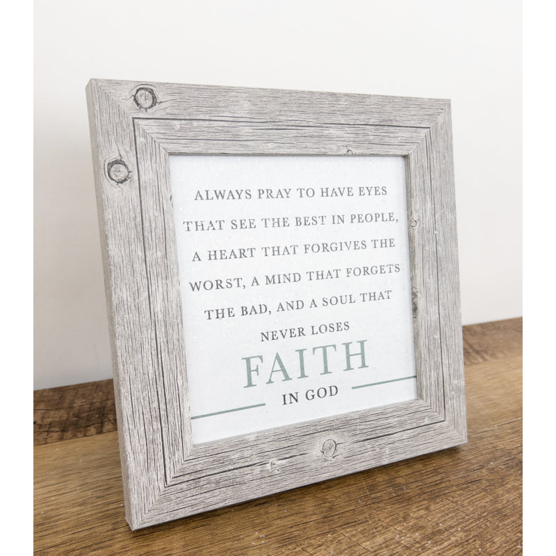 " Always Pray "