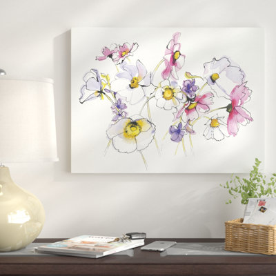 Cosmos Cosmos Crop Print on Canvas