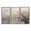 Ensemble de décorations murales formes abstraites japonaises au Japon et beige-111764785-111764782