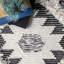 Southwestern Wool Hand Woven Area Rug-1939799831