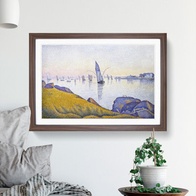Evening Calm by Paul Signac - Picture Frame Painting