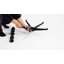 Chaise de travail en velours Garrow-1218215328