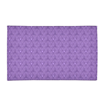 Chenille Geometric Indoor Rug
