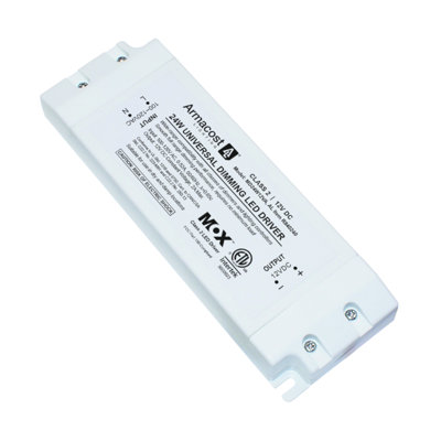 Universal Dimmable LED Driver 12V DC, 24W Electronic Transformer