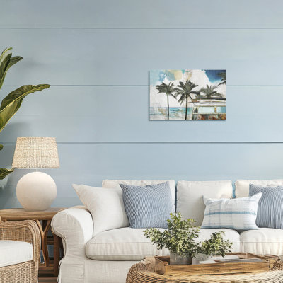 Beach Day Retro Vacation Canvas, design by Sasha