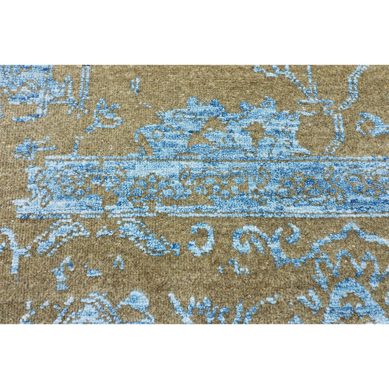 BROKDC123NAAQ Oriental Area Rug, Rectangle 8' x 10'