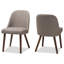 Chaise d'appoint rembourrée en bois massif Conde-28199602