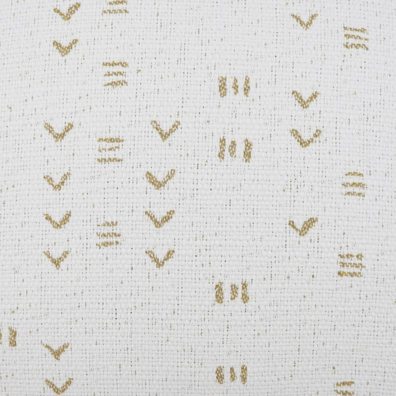 Coussin décoratif Ollie, Blanc, Rectangle H 14 po x l 24 po