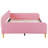 Full Size Upholstered Daybed With 4 Support Legs-1857885726-1857885727