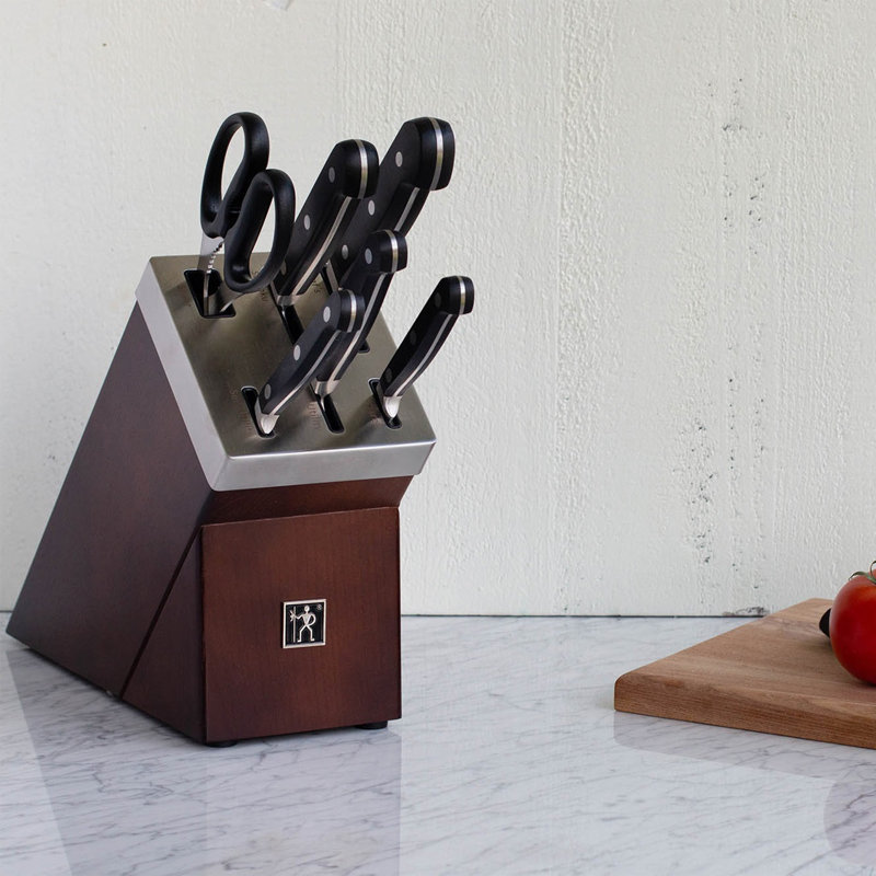 HENCKELS Classic 7-Piece Self-Sharpening Knife Block Set