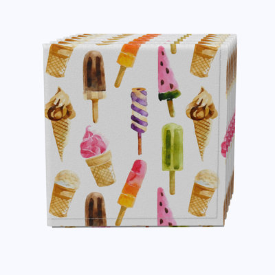 100% Cotton No Pattern Square Napkin