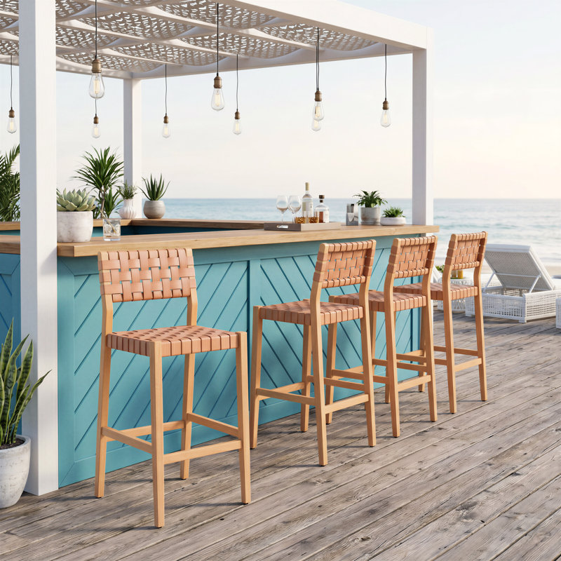 Tabouret de bar Mizuya brun